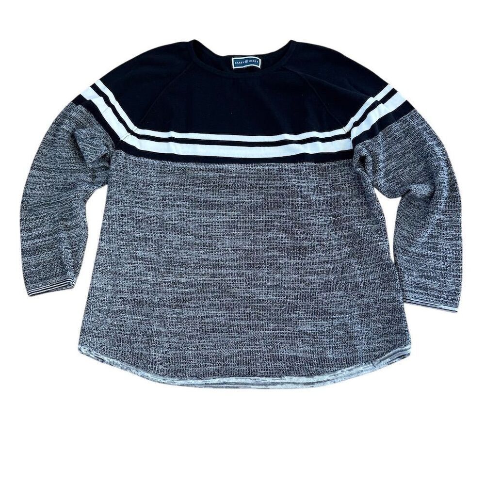 Karen Scott Long Sleeve Pullover Sweater Women's Size XXL